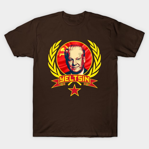 Yeltsin T-Shirt by Nerd_art